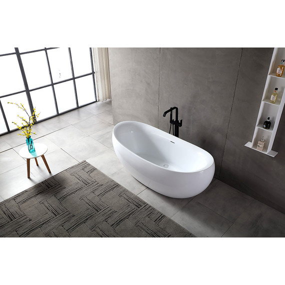 Ванна отдельностоящая Abber AB9236 170x80 см - фото 10