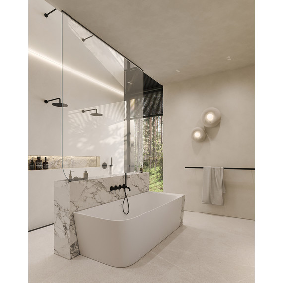 Ванна каменная Abber Stein 170x75 см AS9621-1.7 R - фото 8