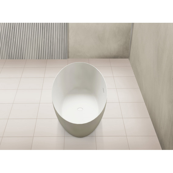 Ванна отдельностоящая Abber Stein 180x85 см AS9625-1.8, белый матовый, Размер - мм: 1800х850 - фото 11