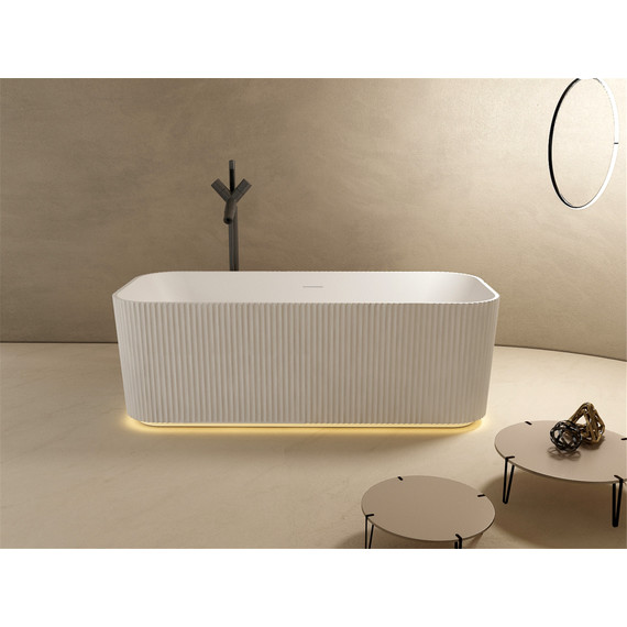 Ванна отдельностоящая Abber Stein 170x75 см AS9663 - фото 11