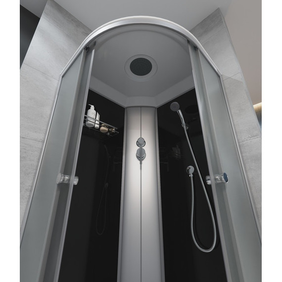 Душевая кабина EvaGold 90х90 см EG210011, хром/матовое - фото 4