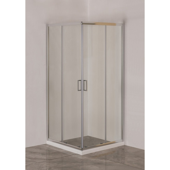 Душевое ограждение EvaGold 90х90 см EG220028, хром/прозрачное - фото 2