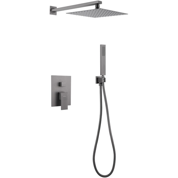 Душевая система для душа Abber Daheim AF8219NG, никель - фото 