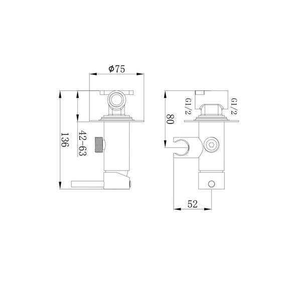 Набор для гигиенического душа EvaGold Moonlight EG400055 - фото 2
