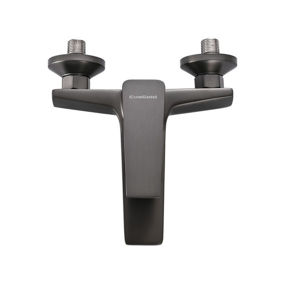 Смеситель для ванны EvaGold Vesta EG400093, оружейная сталь - фото 2