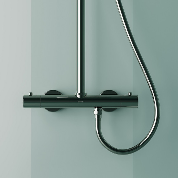 Душевая стойка с термостатом Sancos Game SC3002CH - фото 6