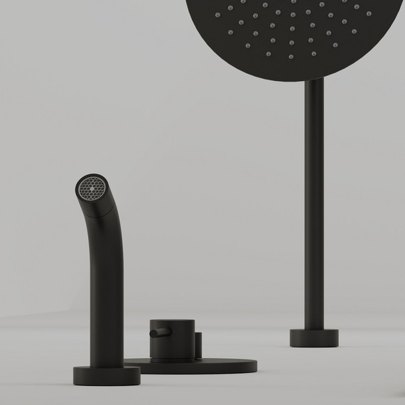 Душевая система для душа Sancos Select SC3004MB, чёрный матовый - фото 8