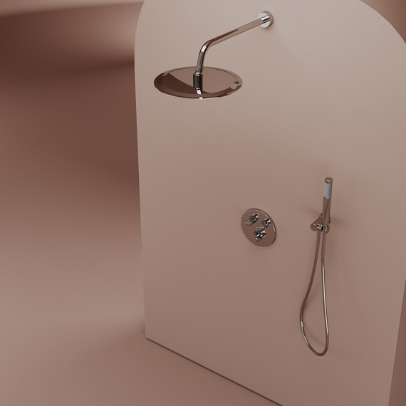 Душевая система для душа с термостатом Sancos Link SC3005CH - фото 3