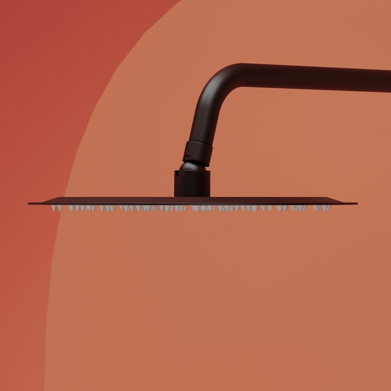 Душевая система для душа с термостатом Sancos Link SC3005MB, чёрный матовый - фото 7