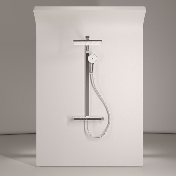 Душевая стойка с термостатом Sancos Vos SC6100CH - фото 3