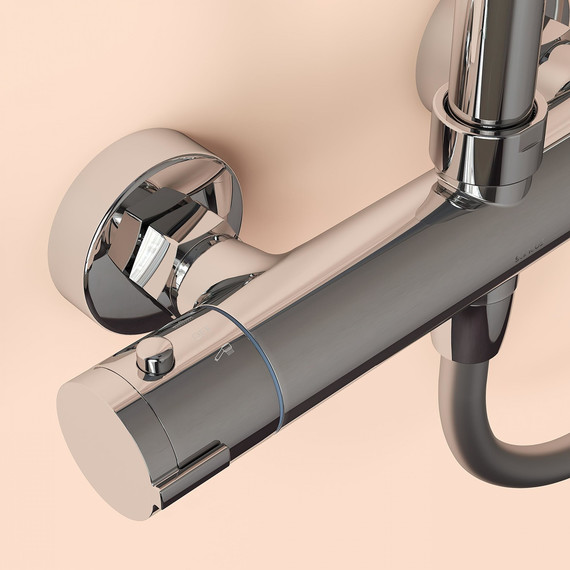 Душевая стойка с термостатом Sancos Kanedo SC7100CH - фото 7