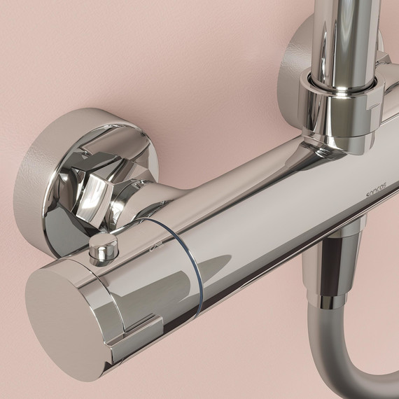 Душевая стойка с термостатом Sancos Kanedo SC7200CH - фото 7