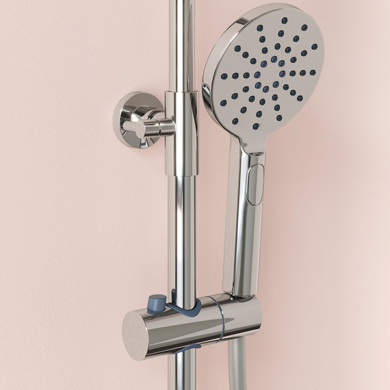 Душевая стойка с термостатом Sancos Kanedo SC7200CH - фото 8