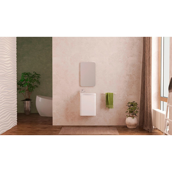 Зеркало Velvex Bio 40 см zkBIO.40-21 - фото 2