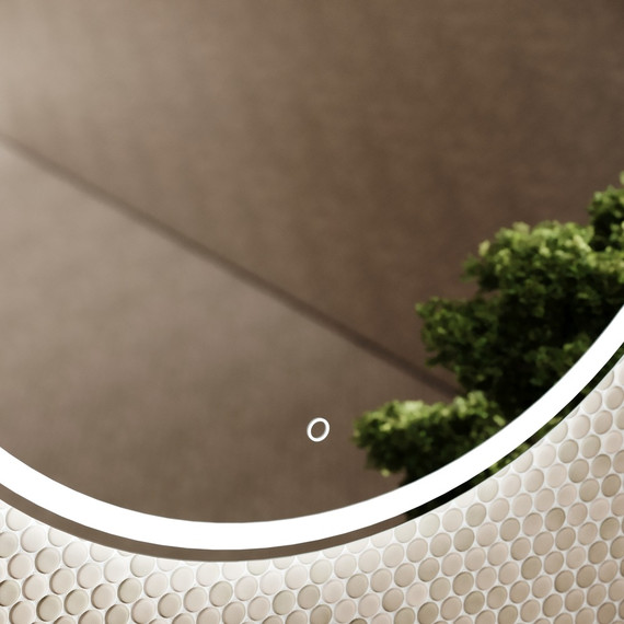 Зеркало Sancos Bella 80 см BE800 - фото 2