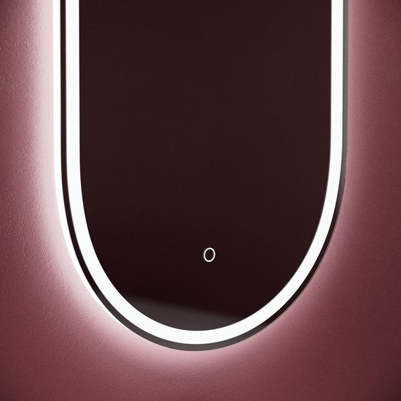 Зеркало Sancos Oval 55х105 см OV55F - фото 7