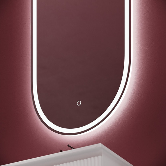 Зеркало Sancos Oval 55х105 см OV55F - фото 6