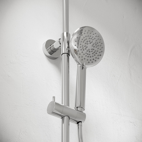 Душевая стойка с термостатом Sancos Game SC3001LCH - фото 11