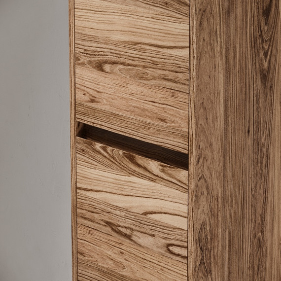 Пенал подвесной Sancos Libra 35 см PLB35ECH, дуб чарльстон - фото 4