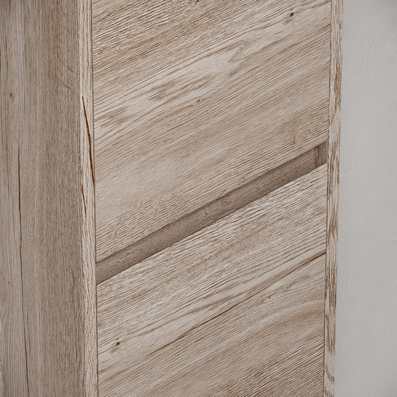 Пенал подвесной Sancos Libra 35 см PLB35EG, дуб галифакс натуральный - фото 10