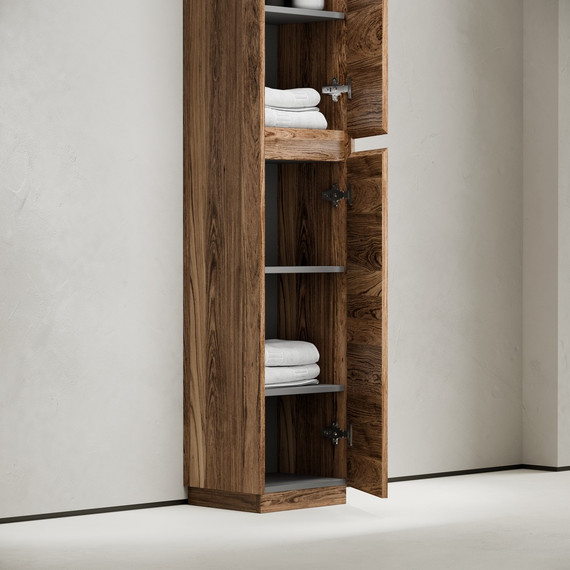 Пенал напольный Sancos Libra Floor 35 см PLB35FECH, дуб чарльстон - фото 9