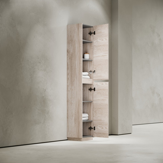 Пенал напольный Sancos Libra Floor 35 см PLB35FEG, дуб галифакс натуральный - фото 14