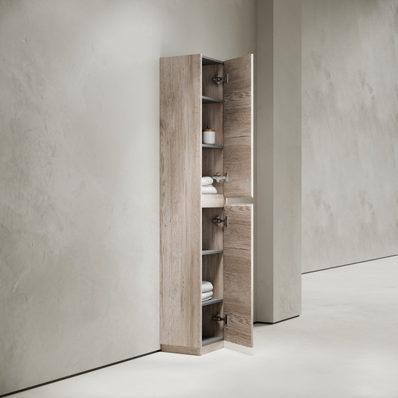 Пенал напольный Sancos Libra Floor 35 см PLB35FEG, дуб галифакс натуральный - фото 4