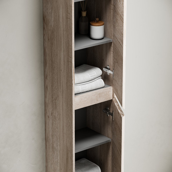 Пенал напольный Sancos Libra Floor 35 см PLB35FEG, дуб галифакс натуральный - фото 6