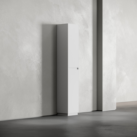 Пенал напольный Sancos Libra Floor 35 см PLB35FW, белый глянец - фото 16