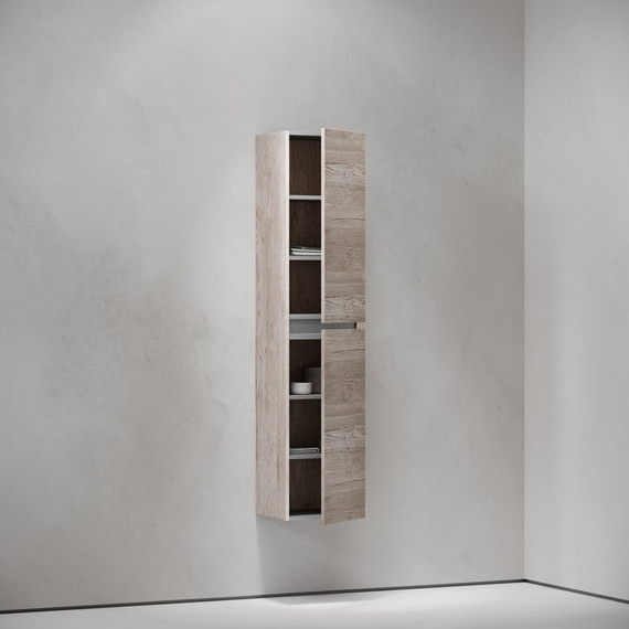 Пенал подвесной Sancos Urban 35 см PUR35EG, дуб галифакс натуральный - фото 5