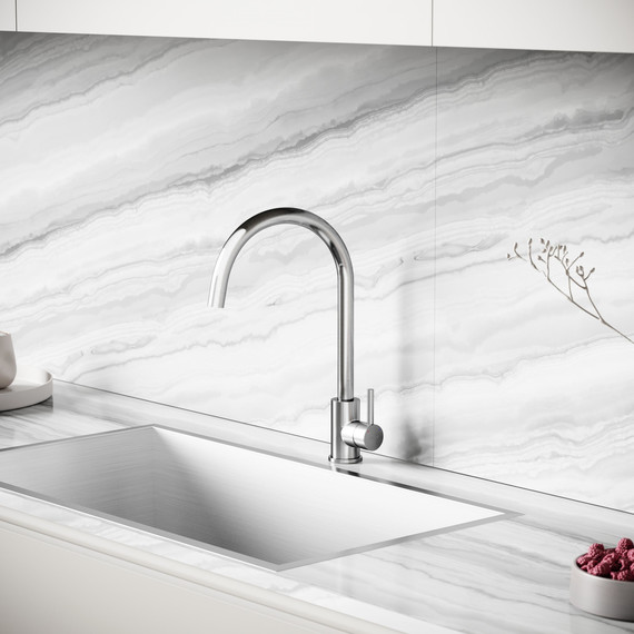 Смеситель для кухни Sancos Stainless SC12001SS - фото 6