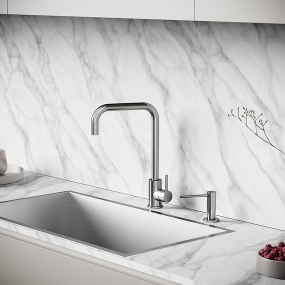 Смеситель для кухни Sancos Stainless SC12002SS - фото 7