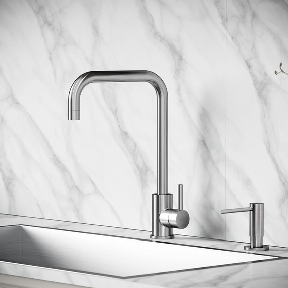 Смеситель для кухни Sancos Stainless SC12002SS - фото 8