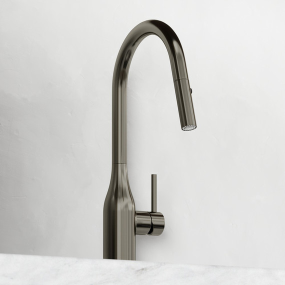 Смеситель для кухни Sancos Grand SC4002GG, вороненая сталь - фото 3