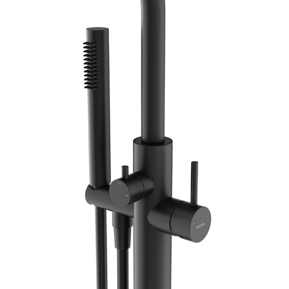 Смеситель для ванны Sancos Etna SC9009MB, чёрный матовый - фото 2