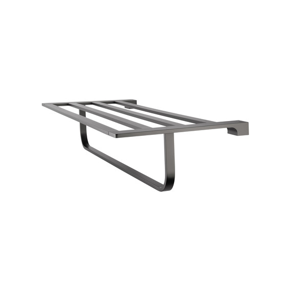 Полка для полотенец Wonzon & Woghand Eclipse WW-9181-GM, цвет тёмный графит брашированный - фото 3