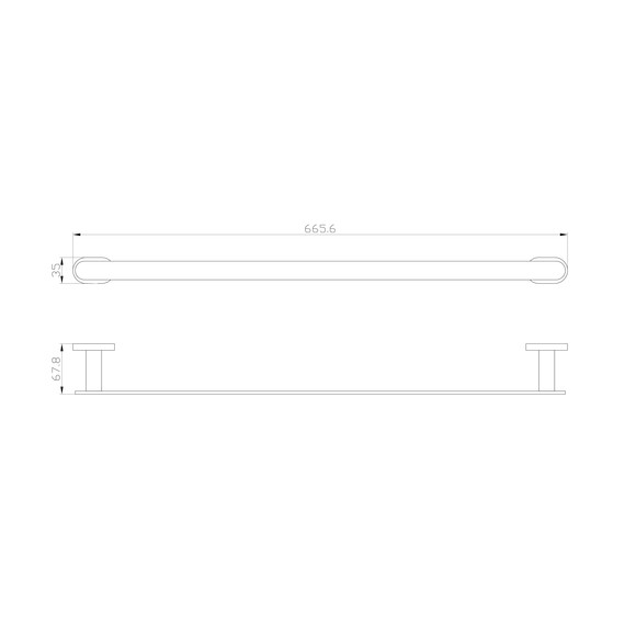 Полотенцедержатель Wonzon & Woghand First WW-8412 - фото 2