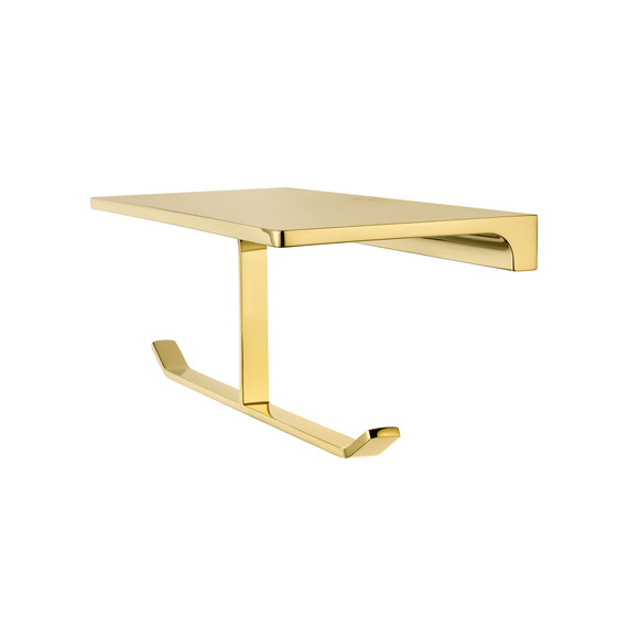 Держатель для туалетной бумаги Wonzon & Woghand Eclipse WW-9156-LG, цвет золото глянцевое - фото 3