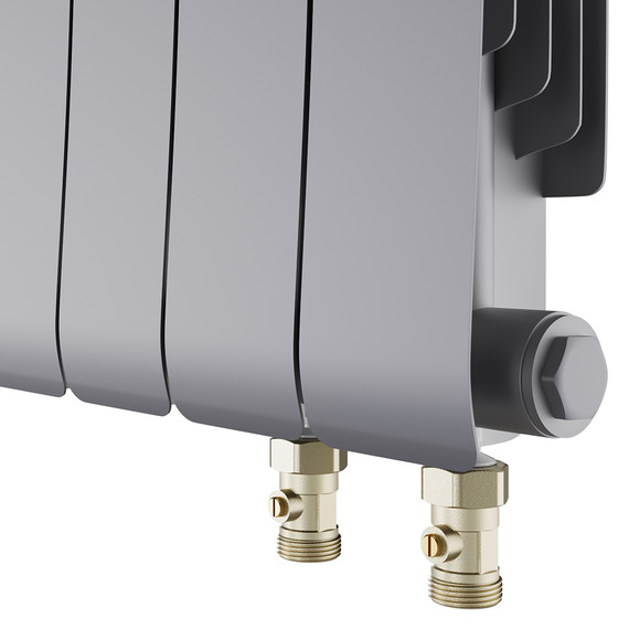 Радиатор Royal Thermo Infinity 500 Silver Satin VR80 580x591 мм (12 секций) - фото 4