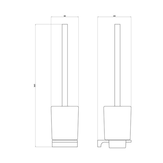 Ёршик для унитаза Wonzon & Woghand Eclipse WW-9129 - фото 4