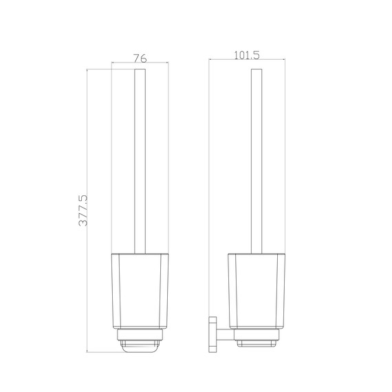 Ёршик для унитаза Wonzon & Woghand Still WW-6629 - фото 3