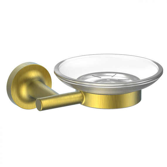 Мыльница Wonzon & Woghand Simple WW-6522-BG, цвет золото брашированное - фото 