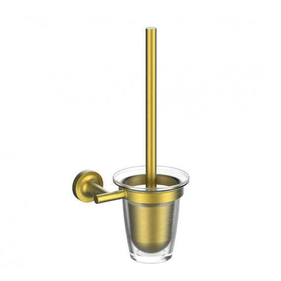 Ёршик для унитаза Wonzon & Woghand Simple WW-6529-BG, цвет золото брашированное - фото 