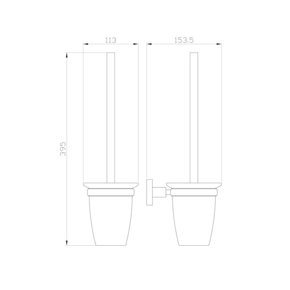 Ёршик для унитаза Wonzon & Woghand Easy WW-8129 - фото 3