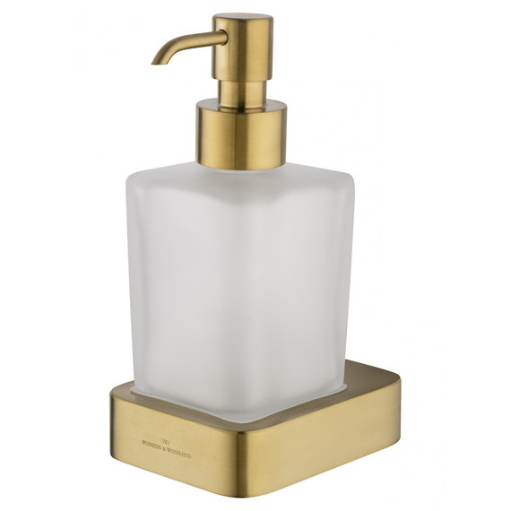 Дозатор для жидкого мыла Wonzon & Woghand Lotte WW-8333-BG, цвет золото брашированное - фото 