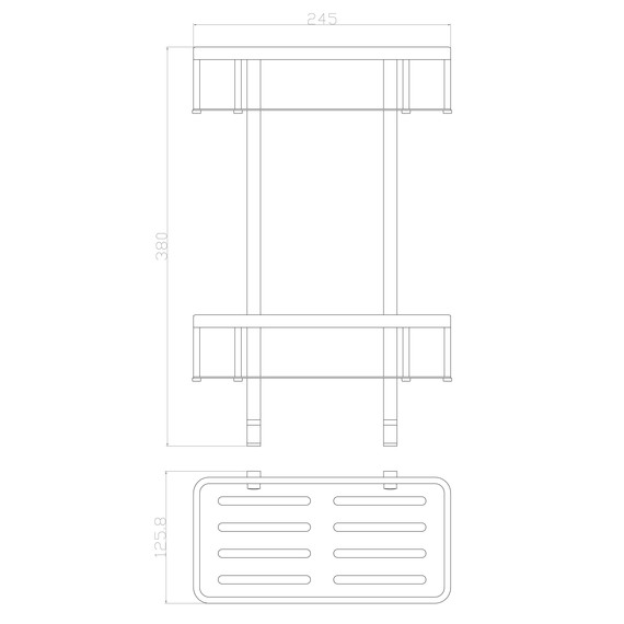 Полка Wonzon & Woghand WW-4141 - фото 2