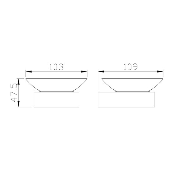 Мыльница Wonzon & Woghand Lotte WW-8322 - фото 4