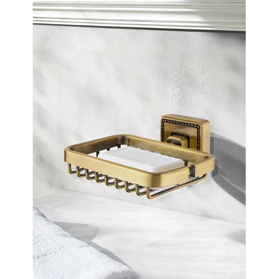 Мыльница Wonzon & Woghand Roma WW-7224, цвет бронза брашированная - фото 4