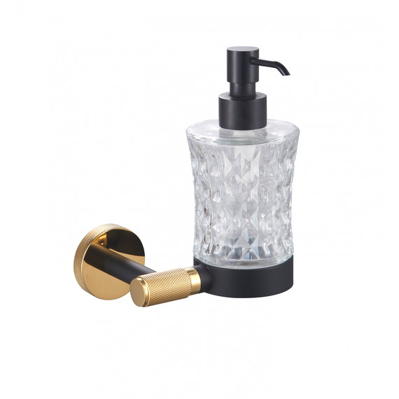 Дозатор для жидкого мыла Wonzon & Woghand Majestic WW-9224, цвет чёрный - фото 