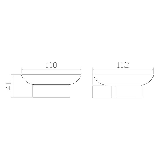 Мыльница Wonzon & Woghand Carbon WW-7722, цвет чёрный матовый - фото 2